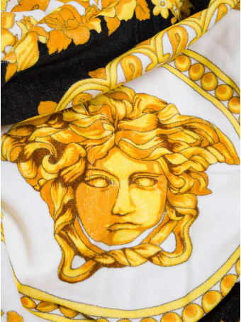 Versace Baroque Cotton Beach Towel