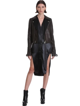 Rick Owens Arrowhead Dress Dress In Black Polyamide