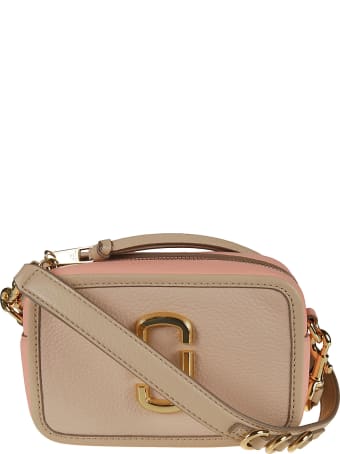 Marc Jacobs Top Zip Logo Plaque Camera Bag
