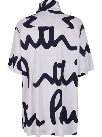 Paul Smith White Viscose-blend T-shirt