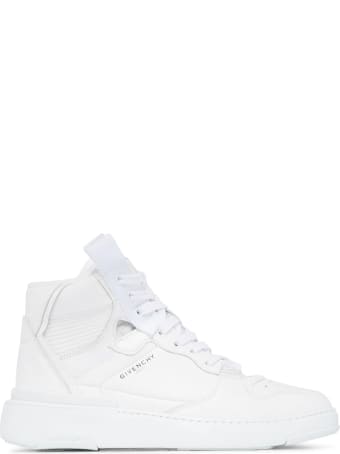 Givenchy Woman White Wing High Sneakers