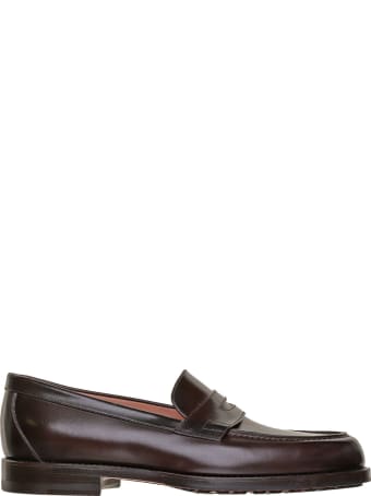 Santoni Santoni 1^ Linea Leather Loafer
