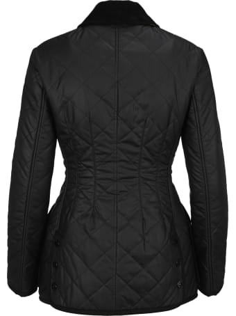 Burberry London Diamond Quilted Waxed Cotton Jacket