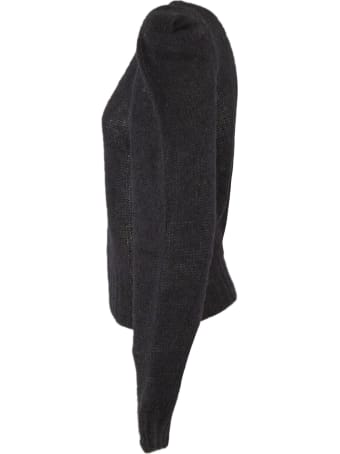 Philosophy di Lorenzo Serafini Black Mohair Blend Sweater