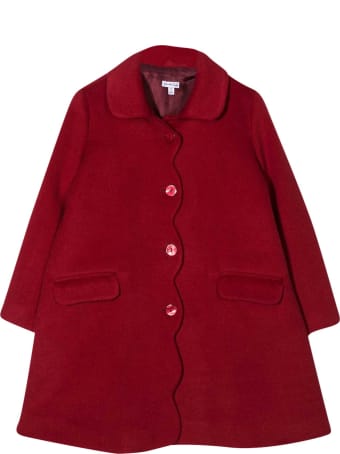 Piccola Ludo Burgundy Coat