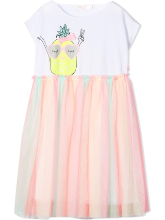 Billieblush Dress With Tulle Skirt