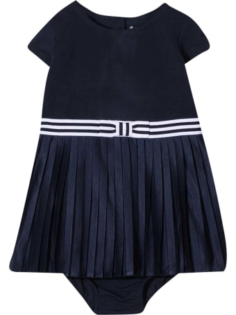 Ralph Lauren Blue Flared Dress