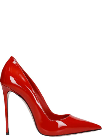 Le Silla Deco Eva 120 Pumps In Red Patent Leather