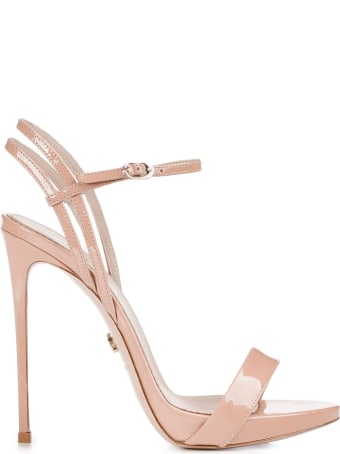 Le Silla Nude Patent Gwen 120 Sandals