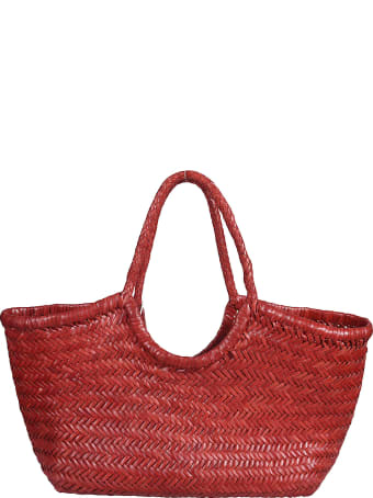 Dragon Diffusion Woven Basket Shopper Bag