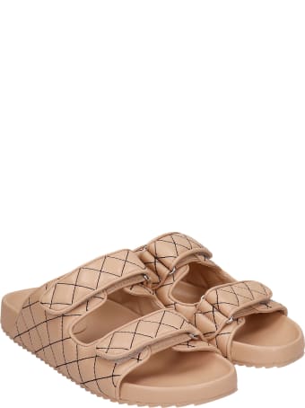 Bibi Lou Flats In Powder Leather