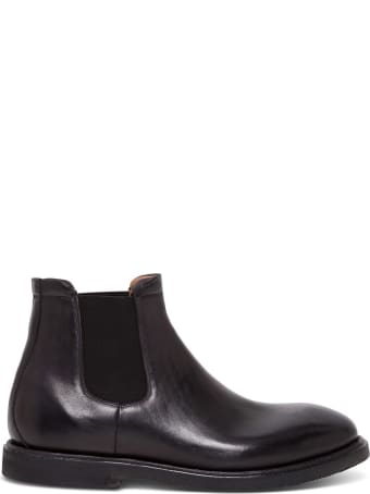 Silvano Sassetti Beatles Ankle Boot In Leather