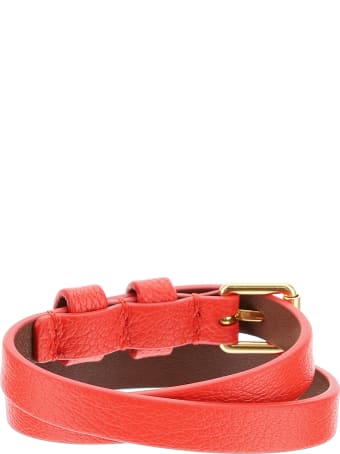Alexander McQueen Double Wrap Skull Bracelet