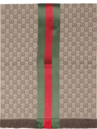 Gucci Gg Scar With Web Tape