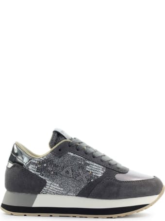 Sun 68 Sun68 Kate Velvet Paillettes Dark Grey Sneaker