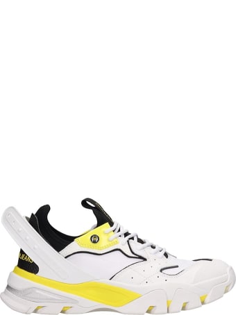 Calvin Klein Jeans Calador Sneakers In White Synthetic Fibers