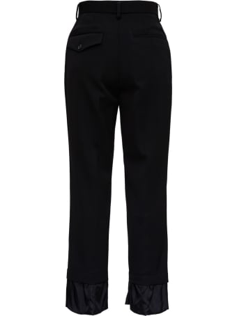 Noir Kei Ninomiya Black Wool Pants
