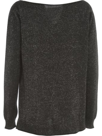 Nuur Boat Neck Open Sides Wool Sweater