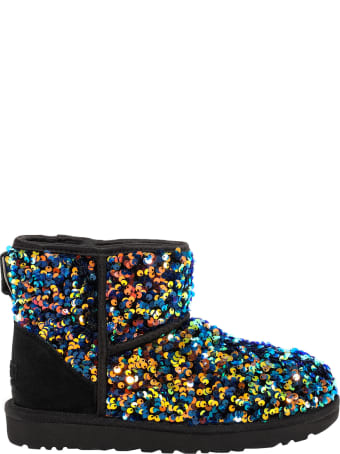 UGG Short Sequin-embellished Boots
