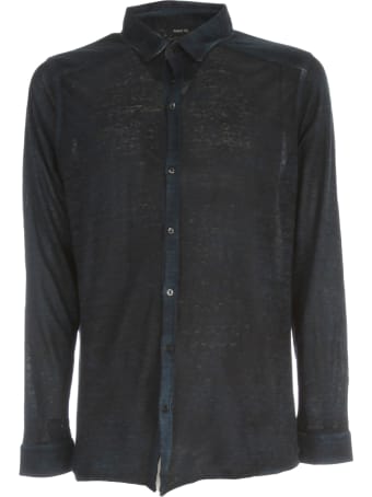 Avant Toi Linen Shirt With Shadows