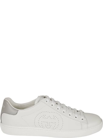Gucci Perforated Logo Sneakers