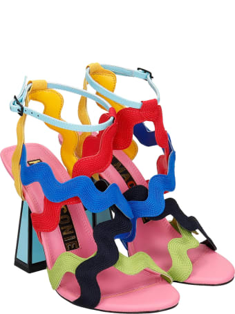 Kat Maconie Jihan Sandals In Multicolor Synthetic Fibers
