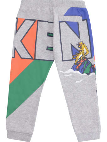Kenzo Kids Stretch Cotton Track-pants