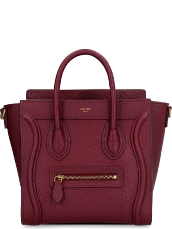 Celine Nano Luggage Leather Bag