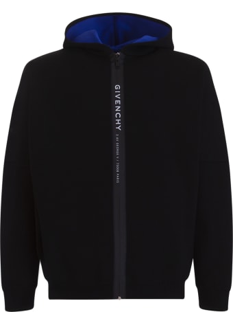 Givenchy Logo Zip Hooded Jacket