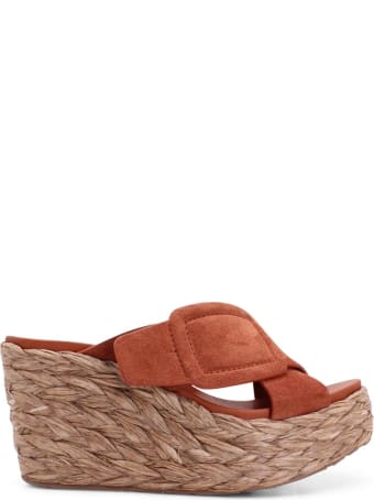 Pedro Garcia 'donata' Leather Wedge