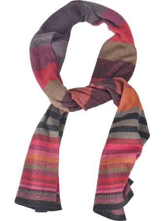 De Clercq Stripe Patterned Scarf
