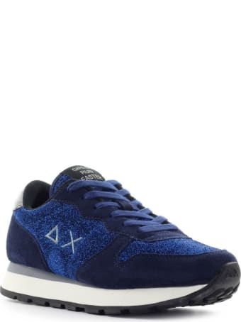 Sun 68 Sun68 Ally Thin Glitter Navy Blue Sneaker