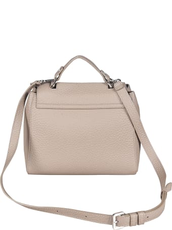 Orciani Logo Flap Classic Shoulder Bag