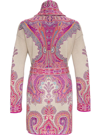 Etro Majorca Jacquard Cardigan