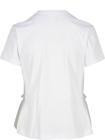 Noir Kei Ninomiya Ruffle-hem T-shirt