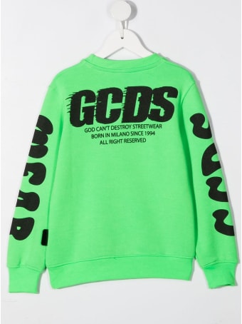 GCDS Mini Logo Print Sweatshirt