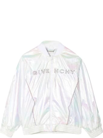 Givenchy White Bomber Jacket