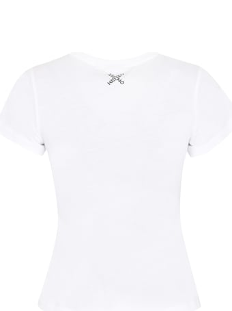 Kenzo Logo Print Cotton T-shirt