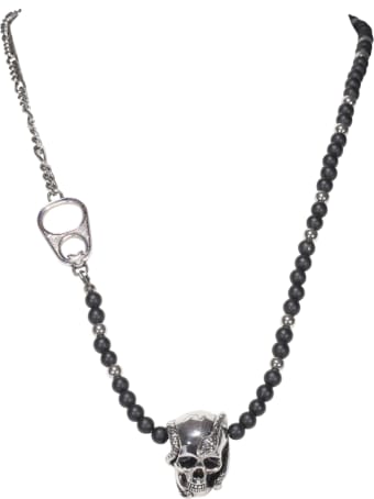Alexander McQueen Beads And Skull Necklace