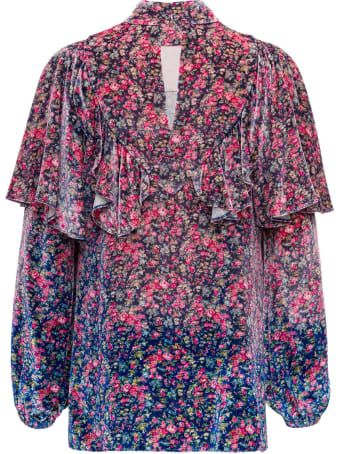 Philosophy di Lorenzo Serafini Floral Shirt In Viscose Blend
