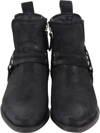 Cinzia Araia Black Boots For Kids