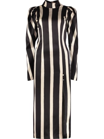 Rotate by Birger Christensen Theresa Printed Maxi Dress