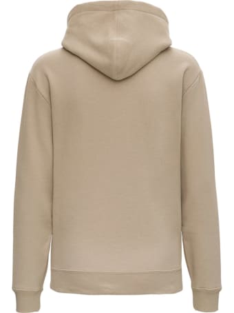 Saint Laurent Hoodie Sl Rive Gauche Front Print