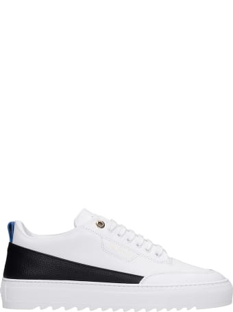 Mason Garments Torino Sneakers In White Leather