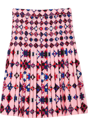 Emilio Pucci Teen Pleated Skirt