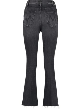Mother The Hustler Ankle Fray Cropped-fit Jeans