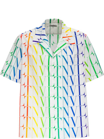 Valentino Vltn Times Multicolor Jersey Shirt