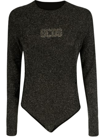 GCDS Logo Embellished Bodysuit