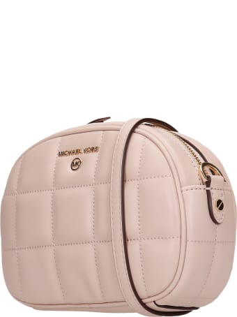 Michael Kors Shoulder Bag In Rose-pink Leather