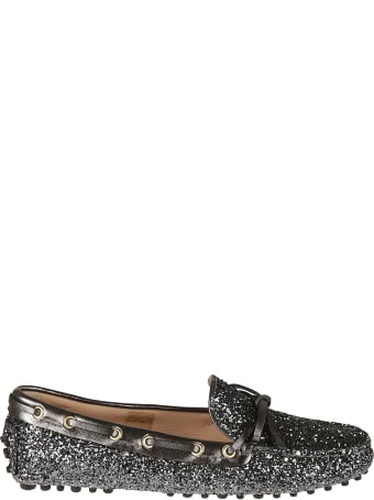 Car Shoe Glitter Applique Loafers
